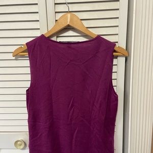 Linda Allard Ellen Tracy 100% cashmere Shell